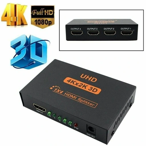 [CH72] 4P HDMI Splitter KGM Series
