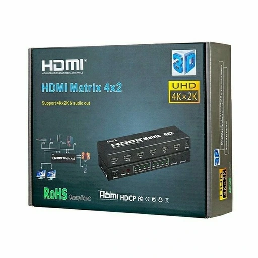 [CH97] HDMI Matrix Switch/Splitter 4X2