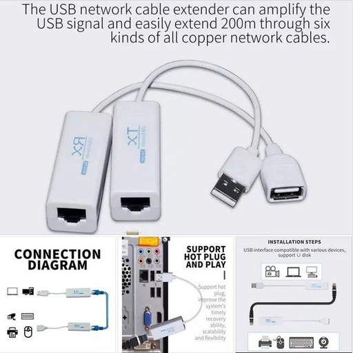 [CU51] [CU51] 200M USB Extender via UTP