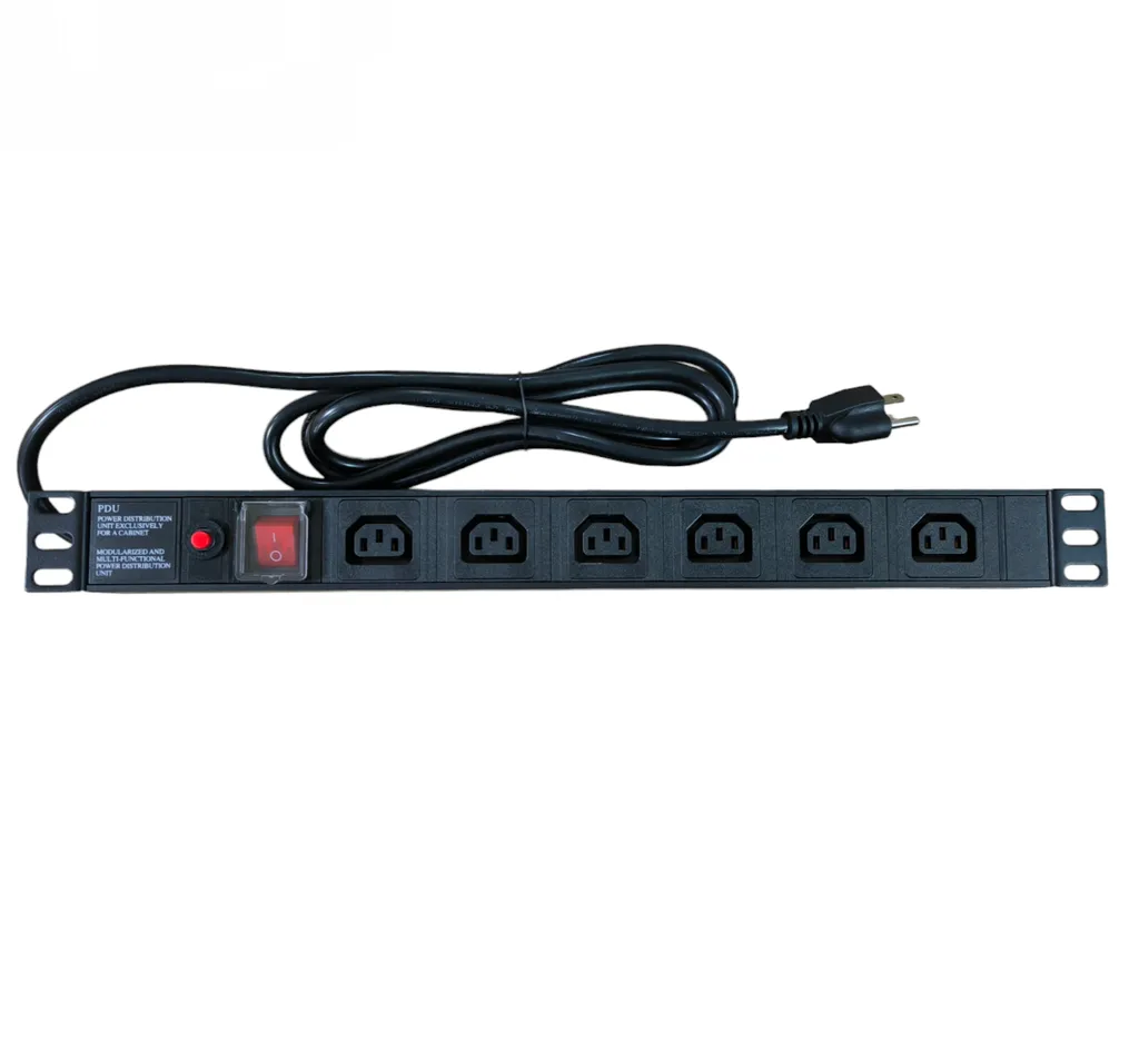 [DA16] 6Socket C13 PDU (Metal/15A/US /2M)