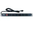 [DA18] 6Socket C19 PDU (Metal/15A/US /2M)