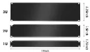 [DA38] 19" Blank Panel -2U