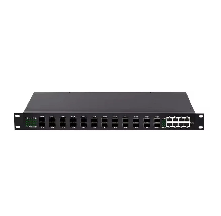 [FM24] [FM24] SFP Switch (24SFP+8GE) Rackmount