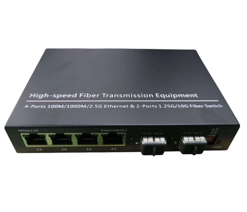 [FM28] [FM28] 2*10G SFP Port Media Converter w/ 4*2.5GE