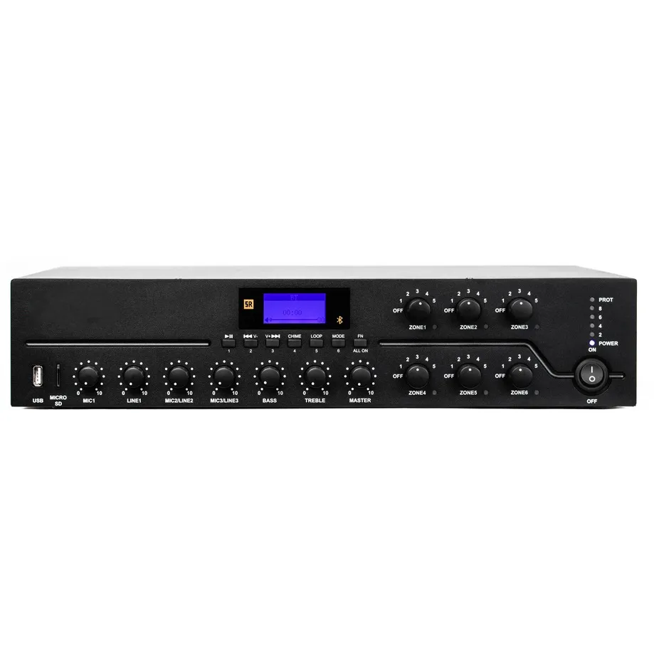 [KP66] [KP66] 6Zone Remote Paging/BGM Amplifier (250W/100V)