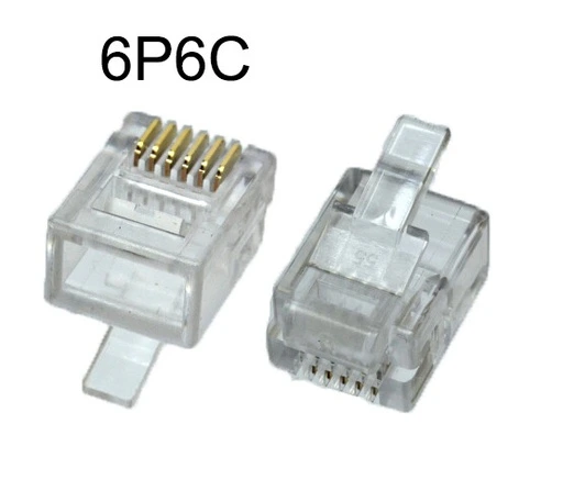 [NC12] RJ12 Connector (6P6C)
