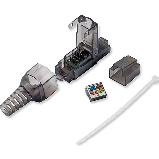 [NC23] [NC23] Toolless:  Cat6 RJ45 Connector