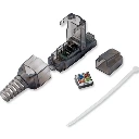 [NC24] Toolless:  Cat6A RJ45 Connector
