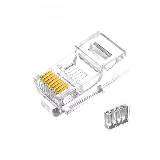 [NC42] [NC42] Cat6 RJ45 Connector w/ C-Guide