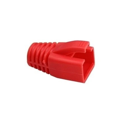 [NC73] Red Cat6A/Cat7 Boots (7.5mm⌀)
