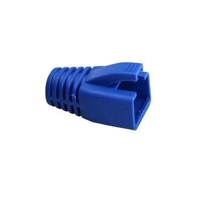 [NC74] Blue Cat6A/Cat7 Boots (7.5mm⌀)