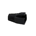 [NC78] Black Cat6A/Cat7 Boots (7.5mm⌀)