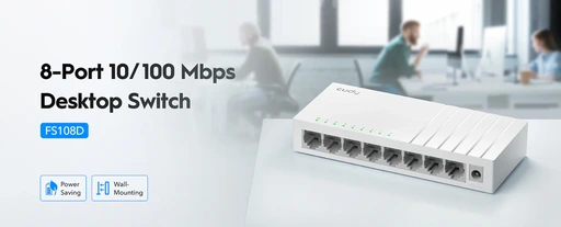 [NH62] [NH62] 8P Cudy Network Switch 10/100M