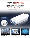 [NI27] 2P Poe Extender /Repeater (w/ Cable Gland)