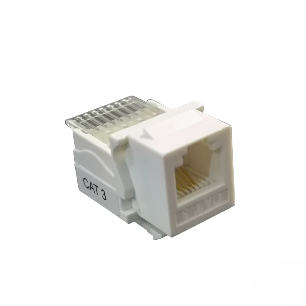 [NM01] [NM01] Cat3 RJ11 I/O Keystone Jack