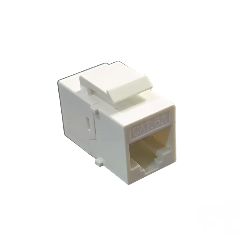 [NM23] [NM23] Cat6A Coupler Keystone Jack (F/F)