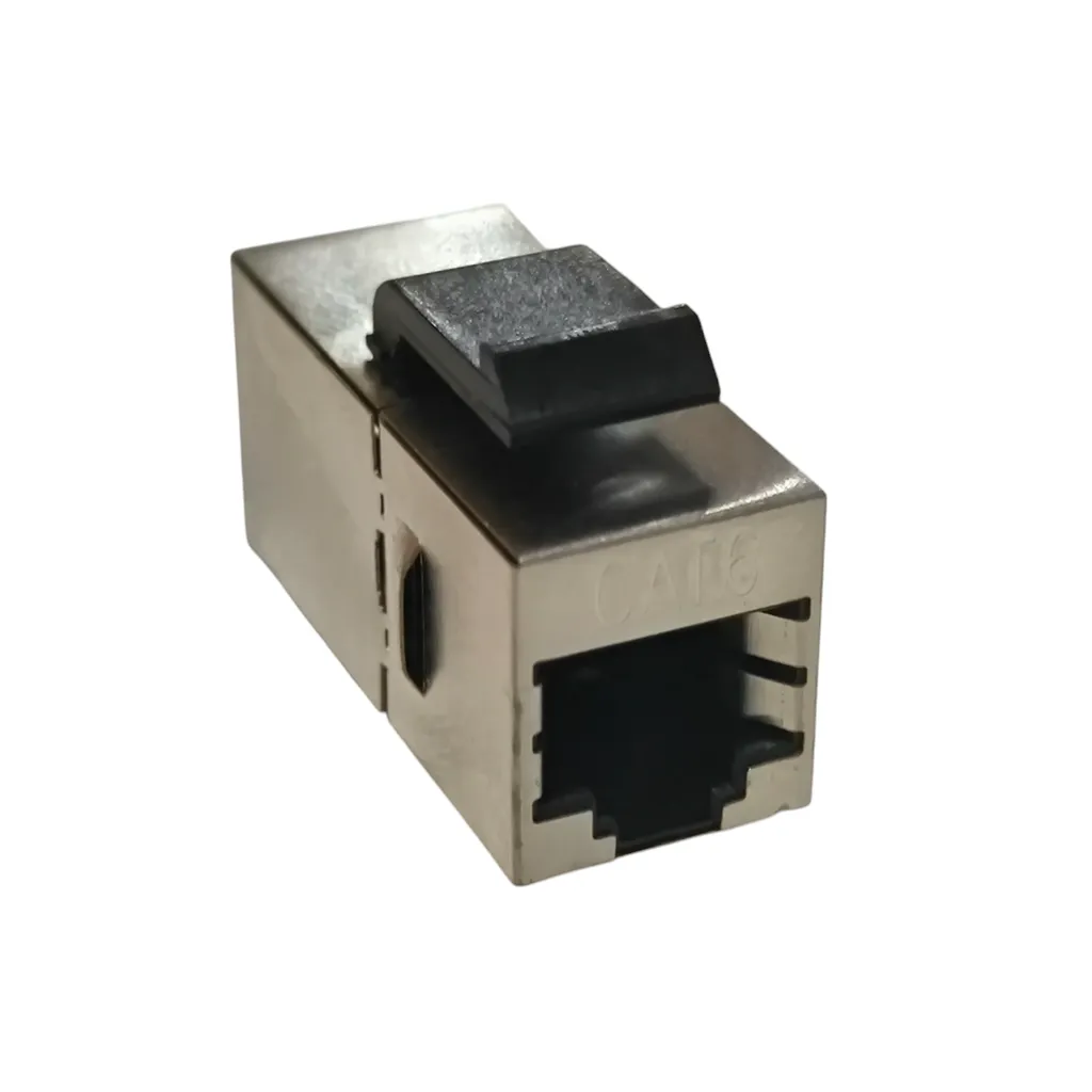 [NM26] [NM26] Cat6 Coupler Keystone Jack (F/F) Shielded