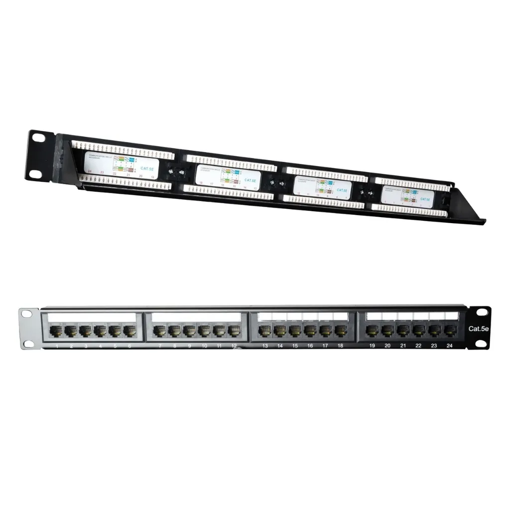 [NP21] [NP21] 24P Cat5E Patch Panel