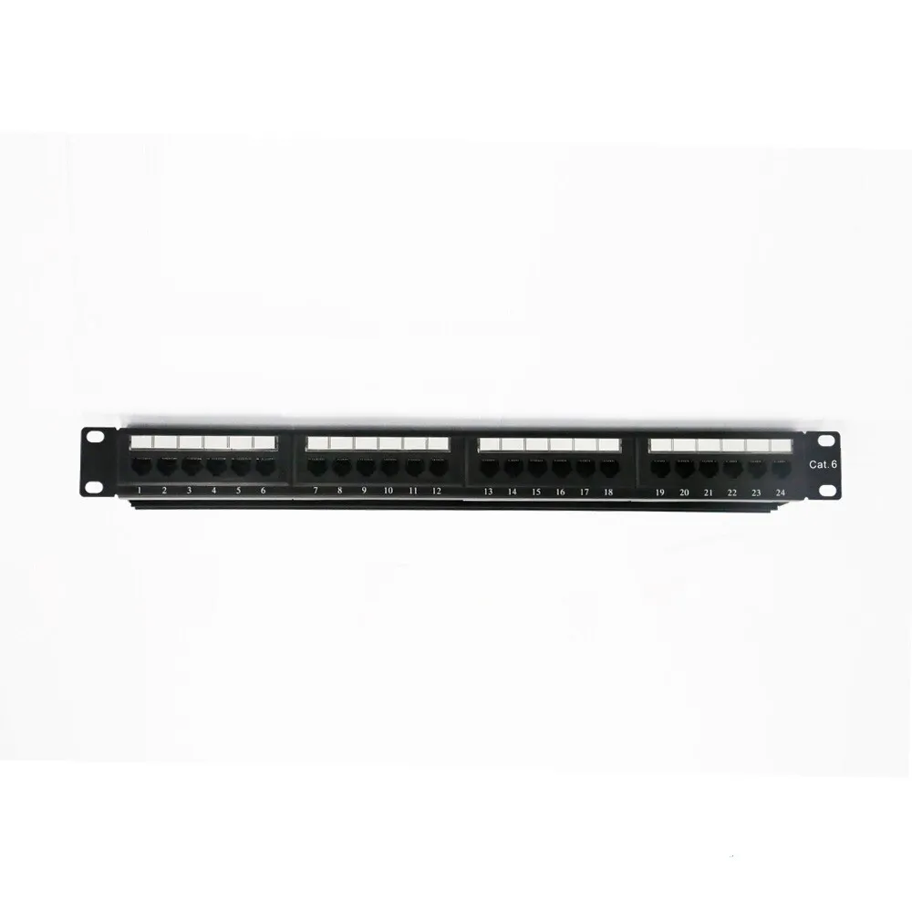 [NP23] [NP23] 24P Cat6 Patch Panel (I/O Loaded )