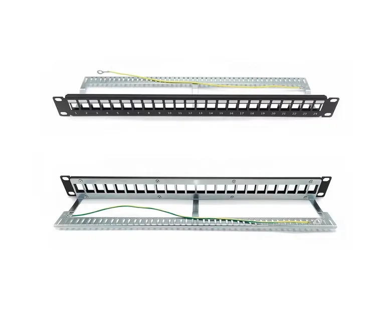 [NP36] 24P Blank Patch Panel (Shielded)