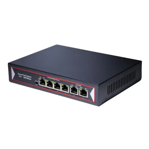 [NS16] [NS16] Gigabit PoE Switch (4+2GE) RB-Series