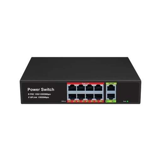 [NS19] [NS19] Gigabit PoE Switch (8+2GE) RG-Series
