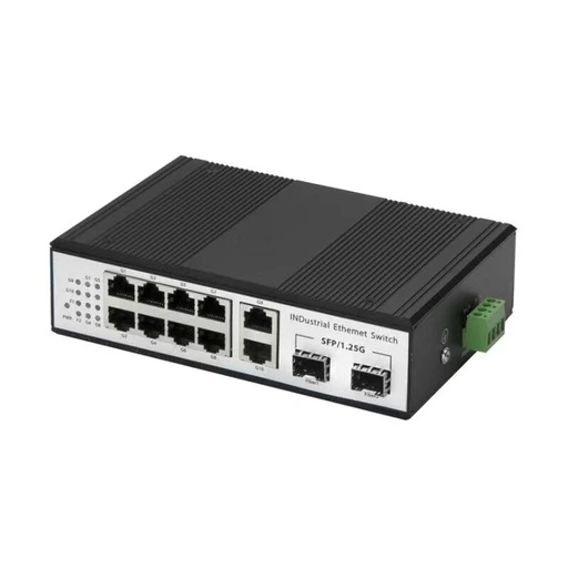 [NS29] [NS29] 8P Giga Industrial Poe Switch (2SFP)