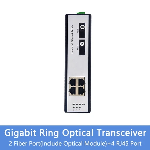 [NS36] Ring Industrial POE (4GE+2SC-AB)