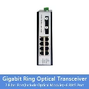 [NS37] Ring Industrial POE (8GE+2SC-AB)