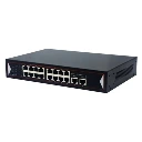 [NS50] PoE Switch 16FE +2GE (260W)