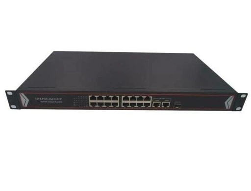[NS51] Rackmount PoE Switch 16FE+2GE+1SFP