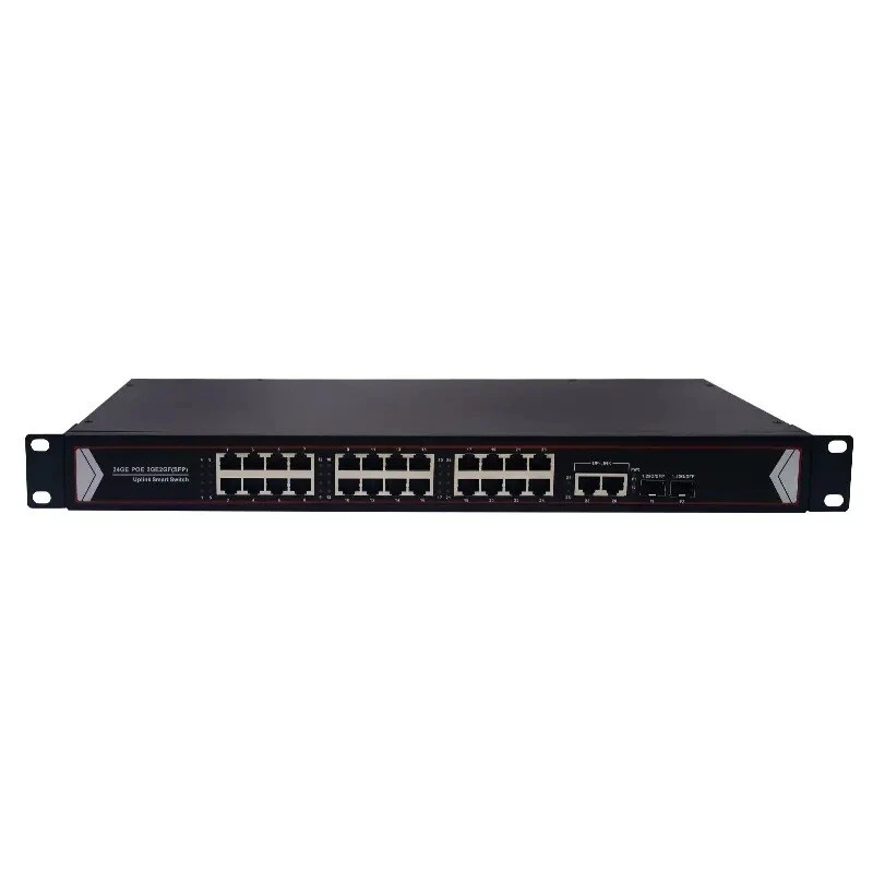 [NS57] Rackmount PoE Switch 24GE+2GE+2SFP