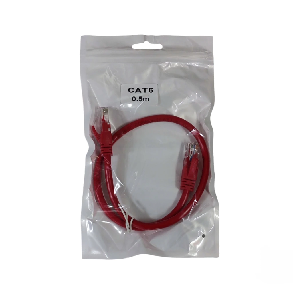[NW28] [NW28] Cat6: 50CM  S/Cu- RED