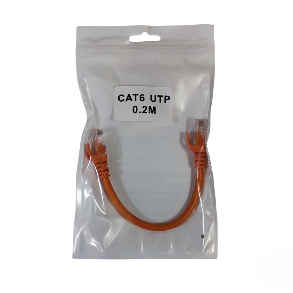 [NW36] Cat6: 20CM S/Cu- Orange