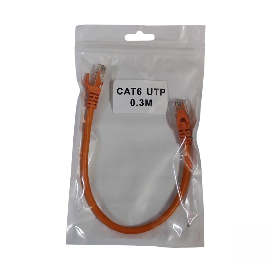 [NW37] Cat6: 30CM S/Cu- Orange