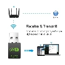 [PP10] USB WiFi AC600 +BT 4.2 Adapter