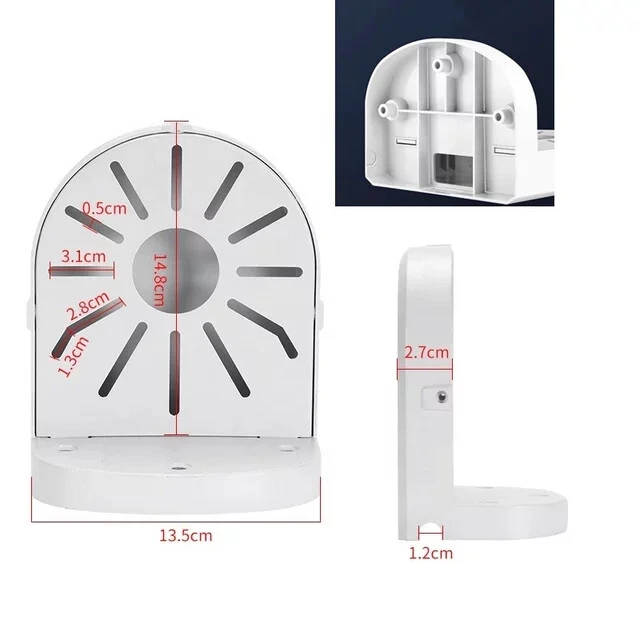 [SB53] [SB53] PVC Dome Wall Mount - (17*10*13mm)