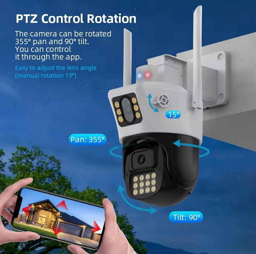 [SC18] [SC18] ICSee Wifi IP Dual Lens Cam (3MP/3MP)