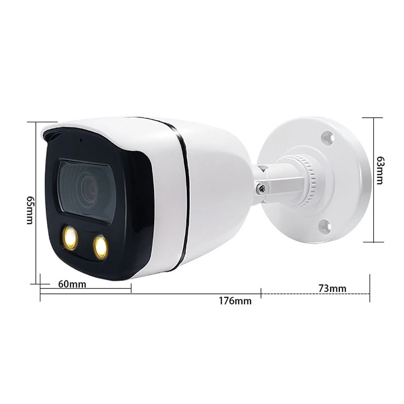 [SC47] 2MP Bullet Camera (Full-Color/TVI-Audio)
