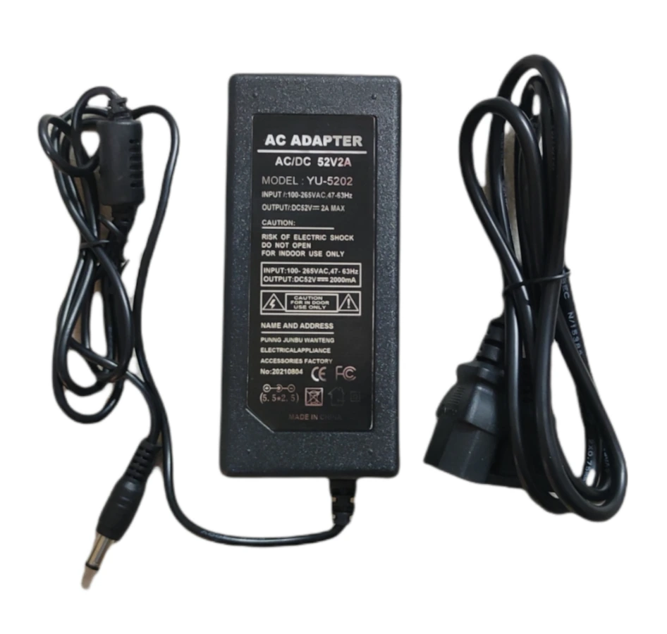 [SP26] [SP26] 52V 2A Adaptor