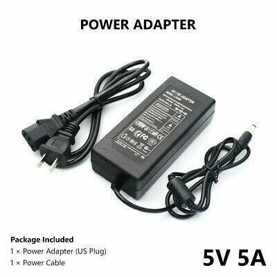 [SP42] 5V 5A Power Adaptor w/ PCord