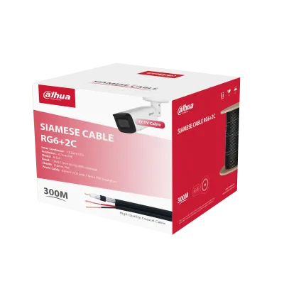 [SW45] Dahua 300M Mini RG6 Siamese Cable
