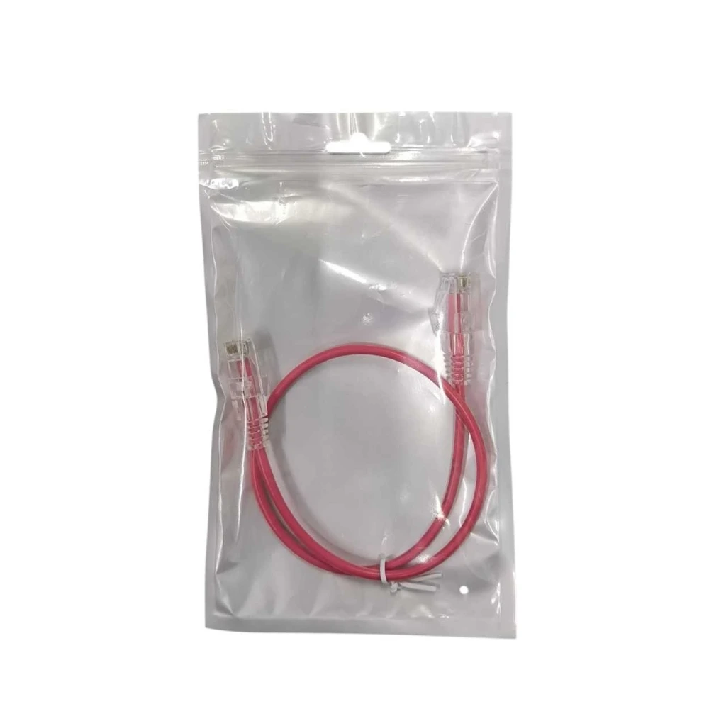 [NW88] Cat6A: 50CM Slim Cable S/Cu- RED